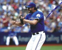 Autographed JASON GRILLI 8X10 Toronto Blue Jays Photo