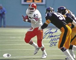 Autographed  JACK HAM "HOF 88" 8X10 Pittsburgh Steelers Photo JSA