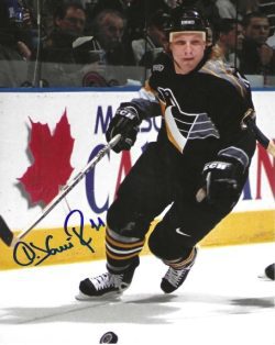 Autographed DARIUS KASPARAITIS 8X10 Pittsburgh Penguins Photo