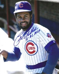 AUTOGRAPHED  BILL MADLOCK "75 AS MVP" 8x10 Chicago Cubs photo