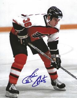 Autographed GORDIE ROBERTS 8X10 Philadelphia Flyers Photo