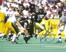 Autographed KORDELL STEWART 8X10 Colorado Buffaloes Photo