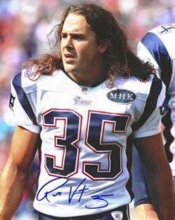 Autographed ROSS VENTRONE 8X10 New England Patriots Photo