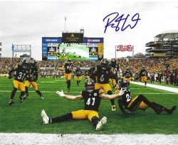 Autographed PAYTON WILSON 8X10 Pittsburgh Steelers Photo