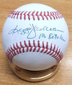 Autographed REGGIE JACKSON "Mr. October" Official Major League Baseball JSA Witness