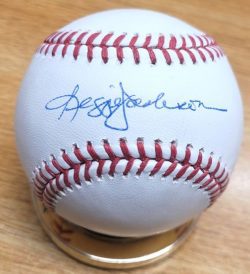 Autographed REGGIE JACKSON Official Major League Baseball JSA Witness