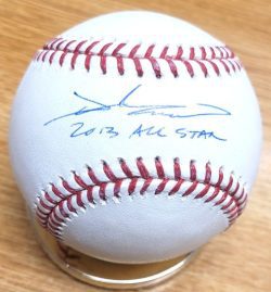 Autographed JASON GRILLI "2013 All Star" Official Major League Baseball