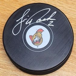 AUTOGRAPHED BOB ERREY Detroit Red Wings Hockey Puck