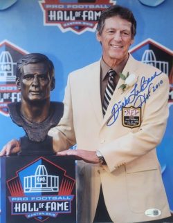 Autographed DICK LEBEAU "HOF 2010" 11X14 Detroit Lions Photo JSA