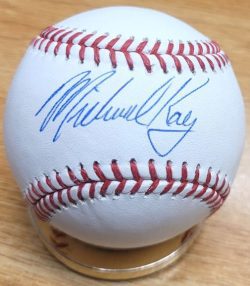 Autographed MICHAEL KAY Official Major League Baseball