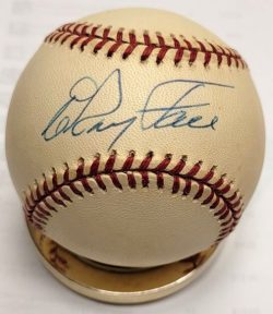 Autographed ELROY FACE  Official National League Baseball