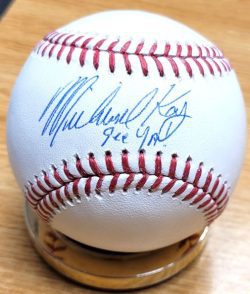 Autographed MICHAEL KAY Official Major League Baseball