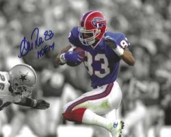 Autographed ANDRE REED "HOF 14" 8X10 Buffalo Bills Photo
