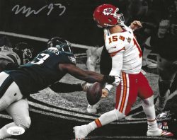 Autographed Milton Williams 8X10 Philadelphia Eagles Photo JSA