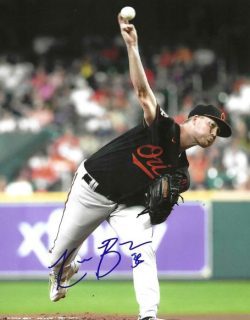 AUTOGRAPHED KYLE BRADISH 8x10 Baltimore Orioles Photo