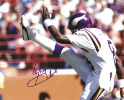 Autographed GREG COLEMAN 8X10 Minnesota Vikings Photo