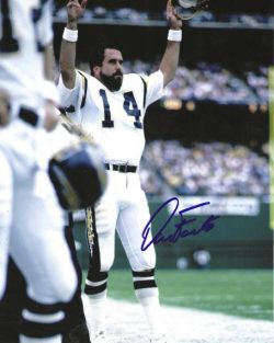Autographed DAN FOUTS San Diego Chargers 8x10 Photo