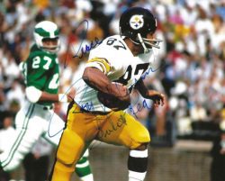 Autographed ROY JEFFERSON 8X10 Pittsburgh Steelers Photo