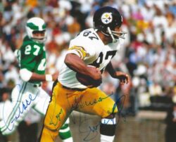 Autographed ROY JEFFERSON 8X10 Pittsburgh Steelers Photo
