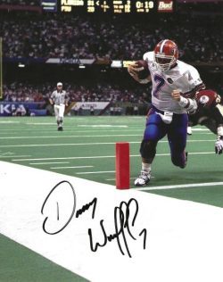 Autographed DANNY WUERFFEL 8x10 University of Florida Photo