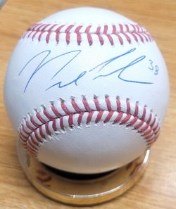 Autographed NATHAN LUKES Official Major League Baseball