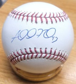 Autographed ADDISON REED Official Major League Baseball