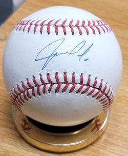 Autographed ANDRES GIMENEZ Official Major League Baseball