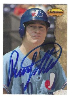 Autographed 1994 Ted Williams Card Company Rusty Staub Montreal Expos card #52
