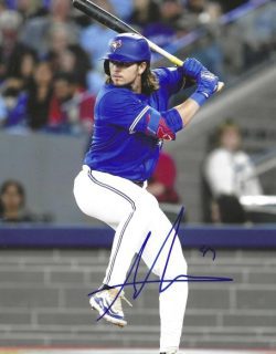 AUTOGRAPHED ADDISON BARGER 8X10 Toronto Blue Jays photo