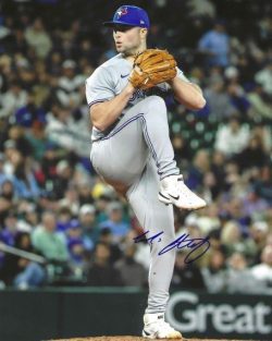 AUTOGRAPHED MASON FLUHARTY 8X10 Toronto Blue Jays photo
