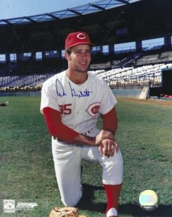AUTOGRAPHED DON GULLETT 8x10 Cincinnati Reds Photo