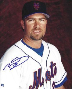 AUTOGRAPHED BOBBY JONES 8X10 New York Mets Photo