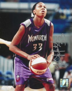 Autographed YOLANDA GRIFFITH 8X10 WNBA photo