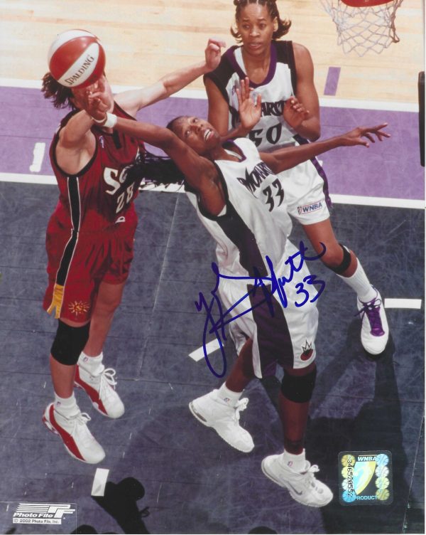 Autographed YOLANDA GRIFFITH 8X10 WNBA photo