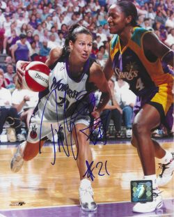 Autographed TICHA PENICHEIRO WNBA 8x10 photo