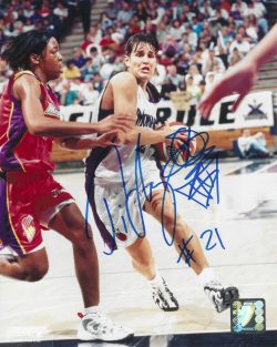 Autographed TICHA PENICHEIRO WNBA 8x10 photo