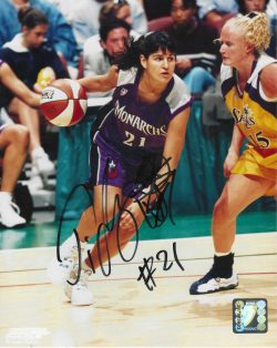 Autographed TICHA PENICHEIRO WNBA 8x10 photo