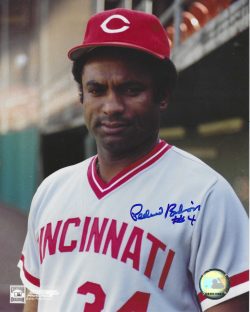 AUTOGRAPHED  PEDRO BORBON 8X10 Cincinnati Reds Photo