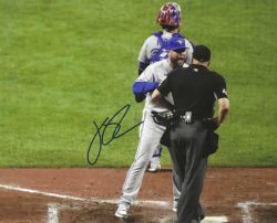 Autographed JOHN SCHNEIDER 8X10 Toronto Blue Jays Photo