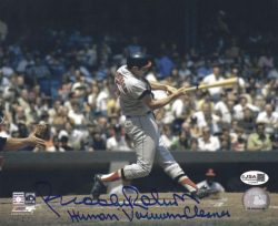 Autographed BROOKS ROBINSON "Human Vacuum Cleaner" 8x10 Baltimore Orioles Photo JSA