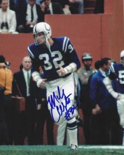 Autographed MIKE CURTIS 8X10 Baltimore Colts photo