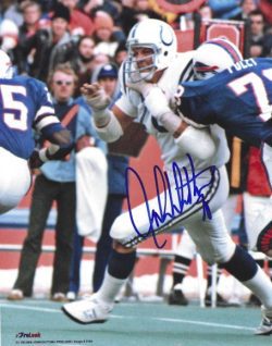 Autographed  8X10  John Dutton Baltimore Colts photo