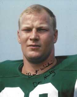 Autographed DON HULTZ 8X10 Philadelphia Eagles Photo