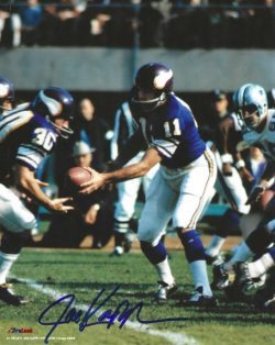 Autographed  JOE KAPP 8X10 Minnesota Vikings Photo