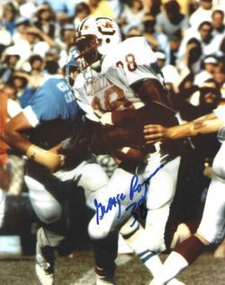 Autographed GEORGE ROGERS 8X10 UNIVERSITY OF SOUTH CAROLINA photo