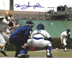 Autographed MANNY SANGUILLEN 8X10 Pittsburgh Pirates Photo
