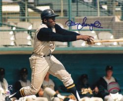 Autographed MANNY SANGUILLEN 8X10 Pittsburgh Pirates Photo