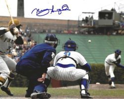 Autographed MANNY SANGUILLEN 8X10 Pittsburgh Pirates Photo