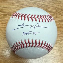 Autographed TREVOR HOFFMAN HOF 2018 Official Rawlings Major League Baseball Beckett Witnessed