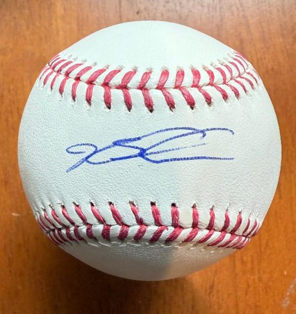 Signed KYLE SCHWARBER Philadelphia Phillies ROMLB Baseball JSA